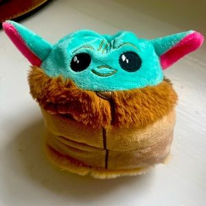 Baby Yoda Reversible Plushie Toy. Double-Sided Flip.